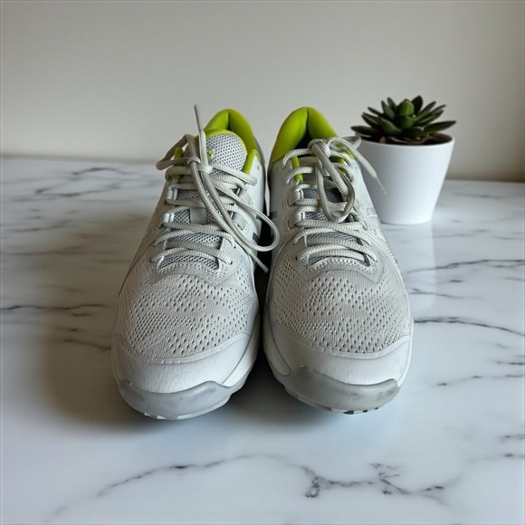 ASICS Men's  Gel-Course Glide Golf Shoes White/Lime Size 9 F460223 - Picture 2 of 8